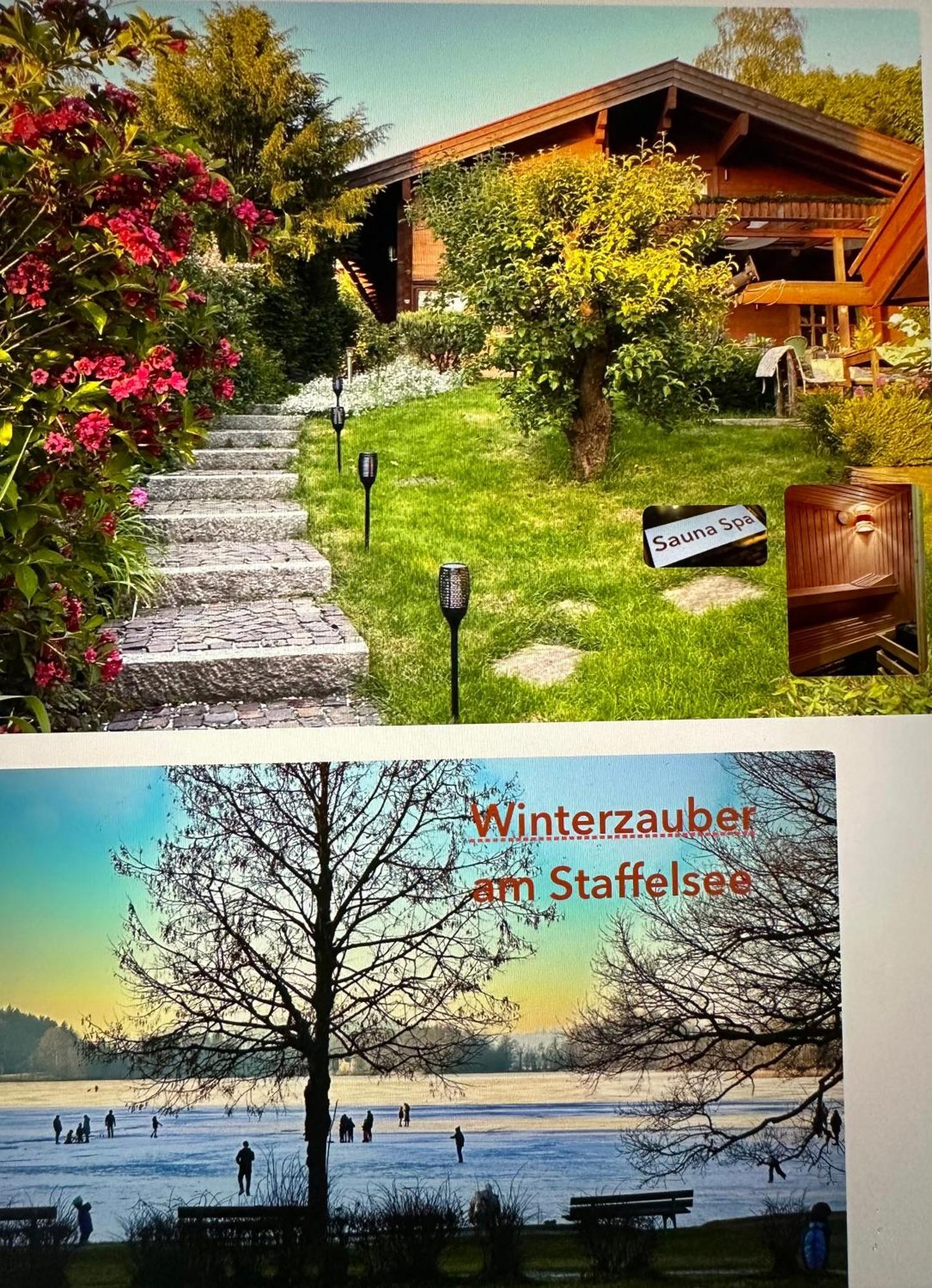 Ferienwohnung Weil Ich Es Mir Wert Bin Seehausen am Staffelsee Exterior foto