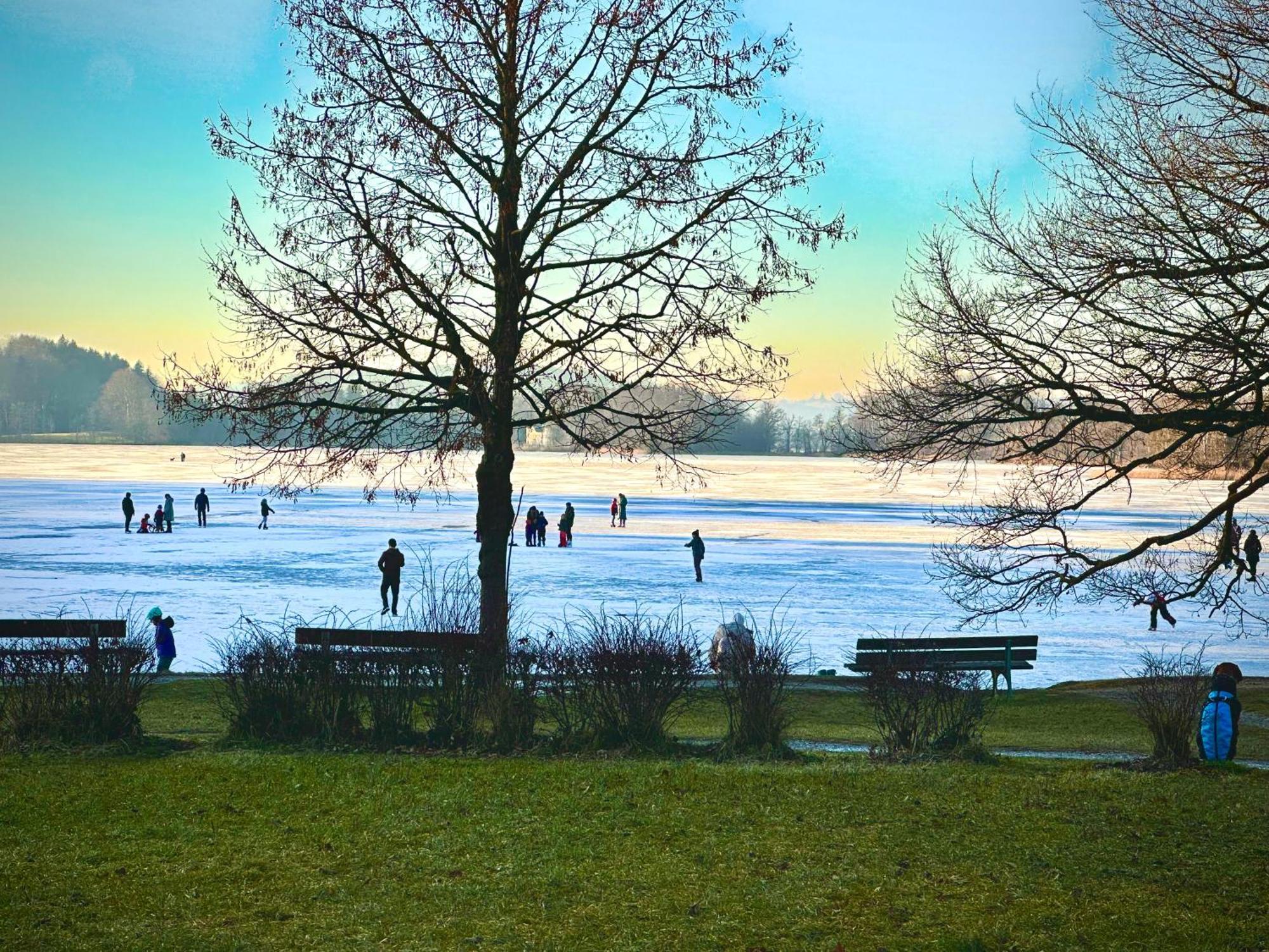 Ferienwohnung Weil Ich Es Mir Wert Bin Seehausen am Staffelsee Exterior foto